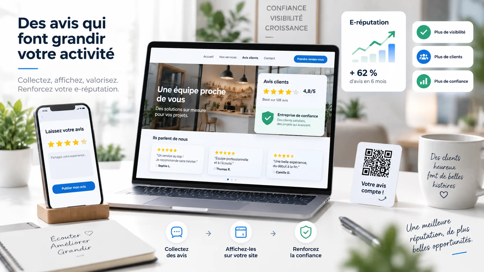 Avis clients sur WordPress : comment renforcer la confiance sur son site web