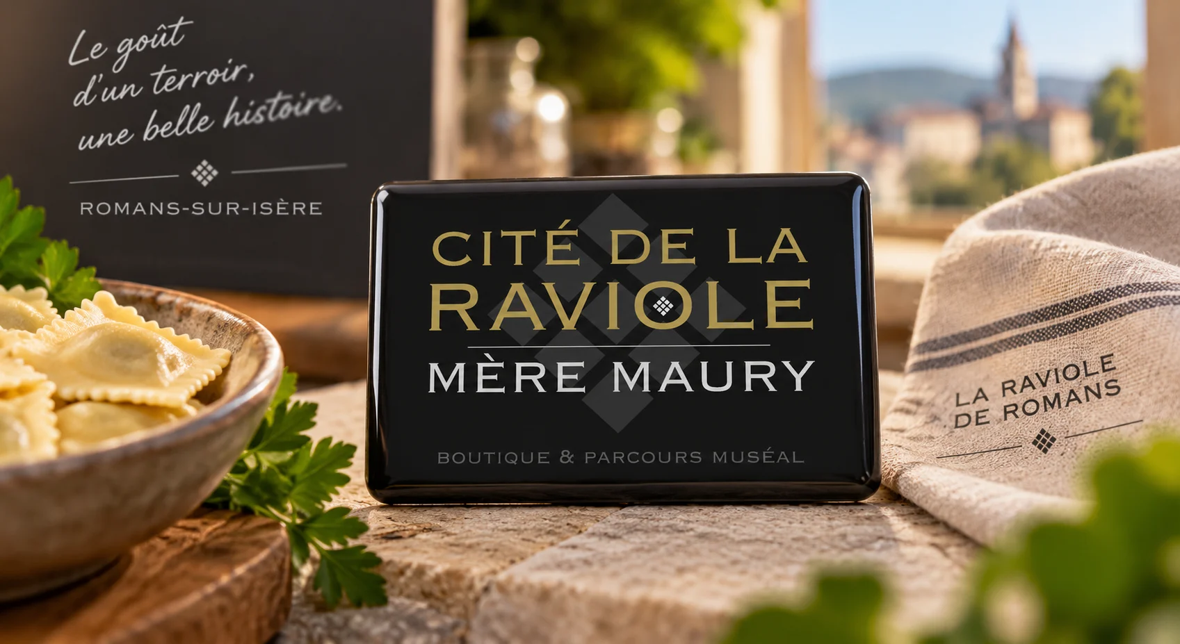 Magnet personnalisé – Cité de la Raviole